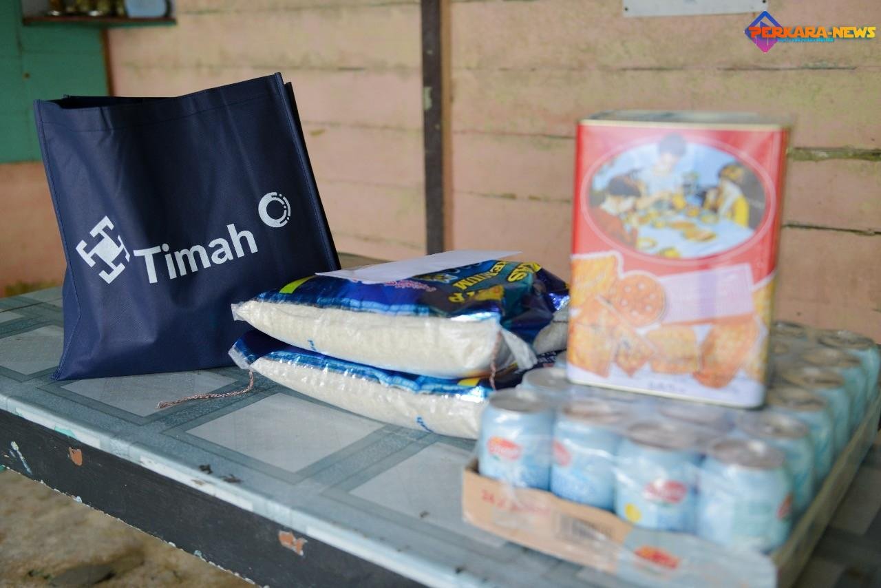 PT Timah Tbk Memberikan Bingkisan Imlek Bagi masyarakat Tionghoa