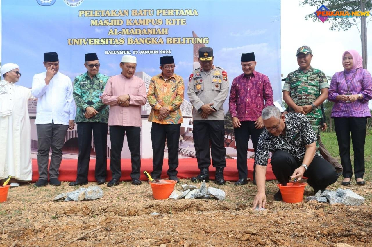 Peletakan Batu Pertama Pembangunan Masjid Kampus Kite Al-Madaniah
