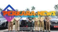 Pj. Gubernur Hibahkan Kendaraan Operasional untuk Danlanal Kep. Babel