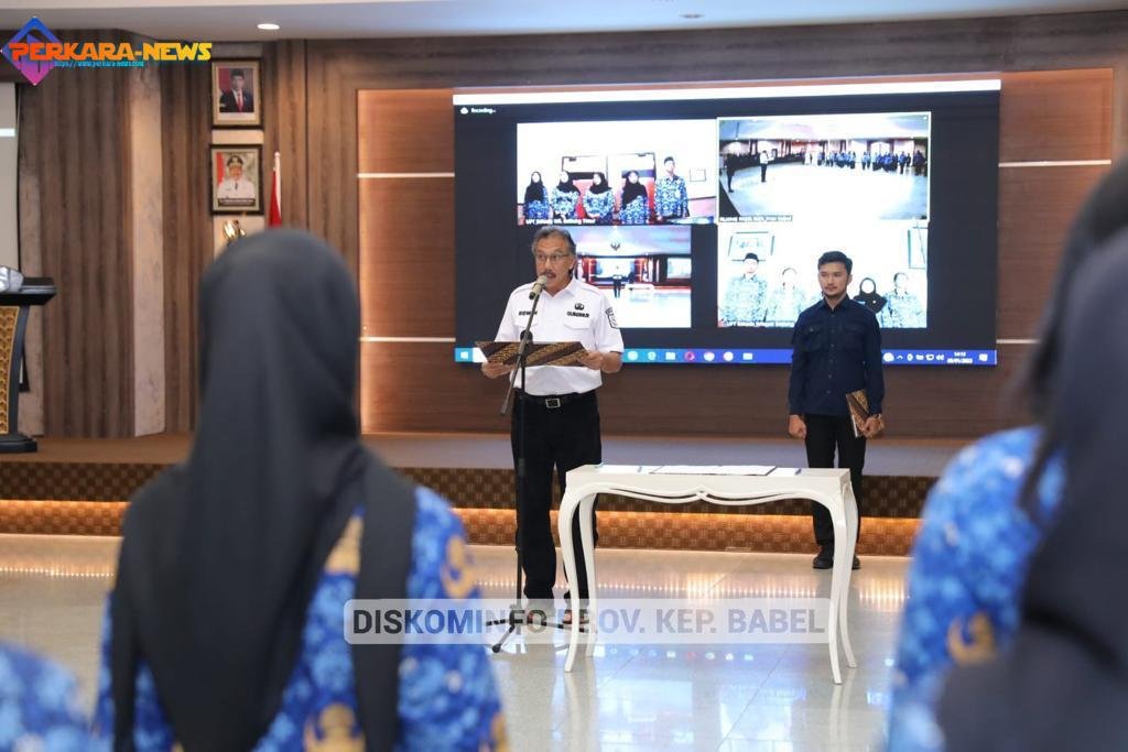 berAKHLAK, Harapan Pj Gubernur Setelah Lantik 35 CPNS Lulusan PKN STAN