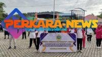PT Timah Tbk Bersama Masyarakat di Desa Gemuruh Gotong Royong Bersama Dalam Mendukung Kegiatan GERMAS
