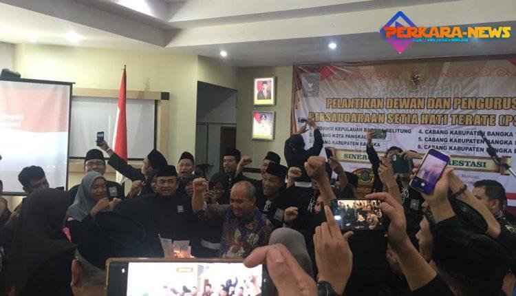 Bang Molen Lantik Pengurus PSHT Kota Pangkalpinang Periode 2022-2027, Semoga Sinergitas Dengan Pemkot Pangkalpinang Semakin Kompak