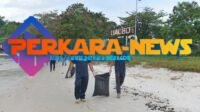 PT Timah Tbk Gotong Royong Bersihkan Sampah di Pantai Nek Aji Toboali, Konsisten Jaga Keasrian Pantai