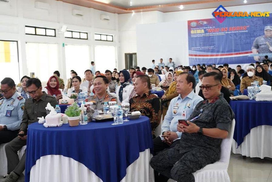Peringati HUT BNN RI ke-21, Ketua DPRD Prov Kep Babel Hadiri GEMA War On Drugs